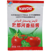 包邮 新疆凯都河番茄酱30g×10小袋炒菜用调味料独立包装 KAYDU