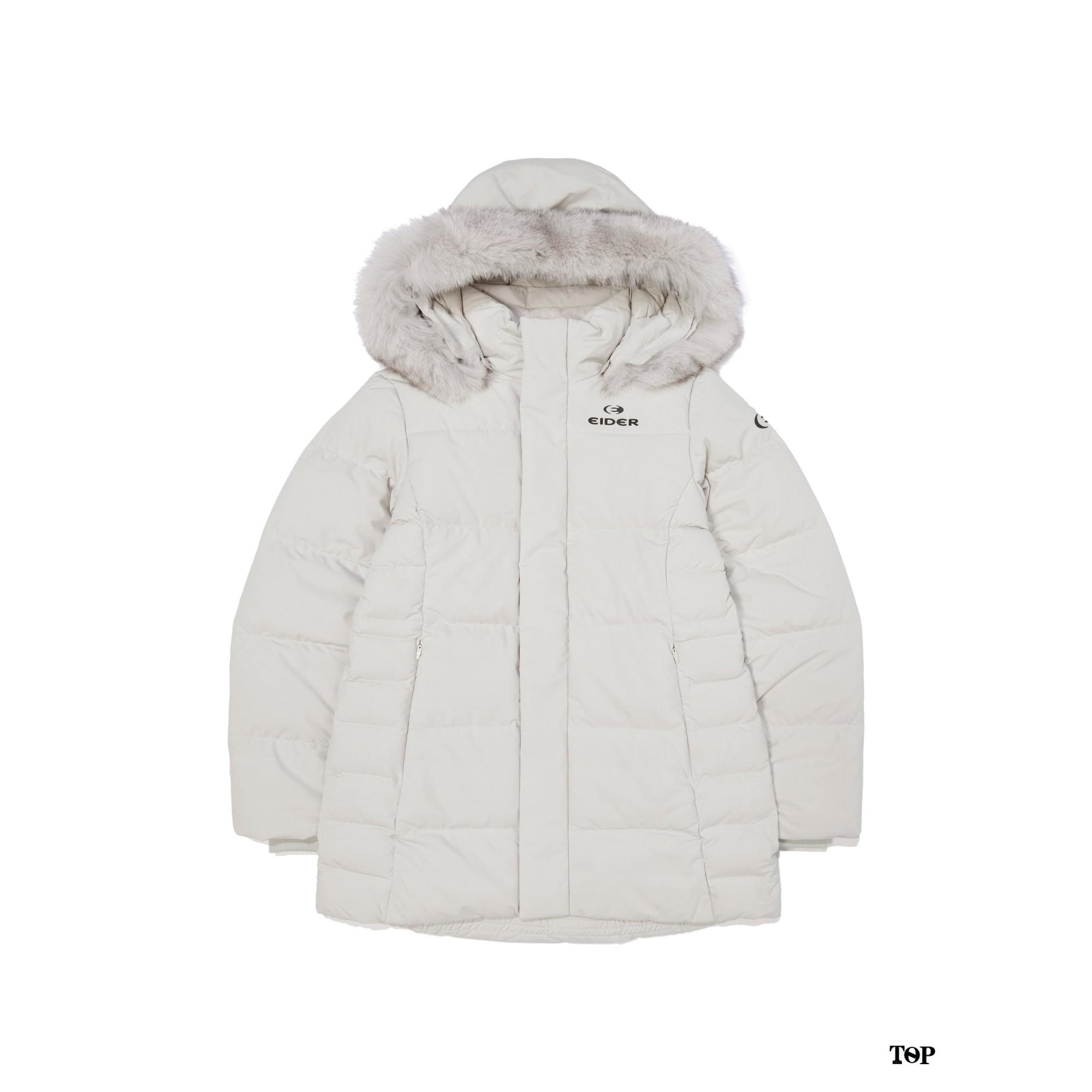 eider韩国直邮 24冬女士户外休闲连帽保暖防风鹅绒羽绒服dww24507