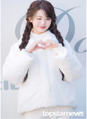 EIDER 韩国代购直邮25冬女张元英同款防风保暖鹅绒羽绒服DWW25560