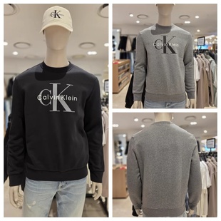 JEANS 加绒经典 韩国代购 圆领经典 套头卫衣4RD274G 直邮25秋男士