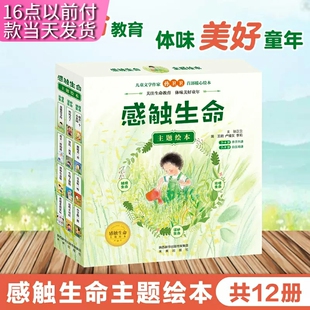 【快速发货】感触生命主题绘本 儿童启蒙绘本故事书0-3-4-5-6-8岁宝宝早教启蒙书籍幼儿园小班中班大班图书读物父母与孩子