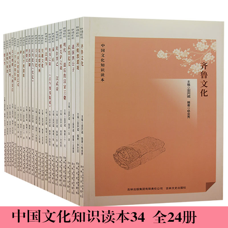 【快速发货】中国文化知识读本34关东文化 河姆渡遗址 皇后楷模—长孙皇后 莫高窟壁画 齐鲁文化 清明与寒食 三皇五 - 实物图