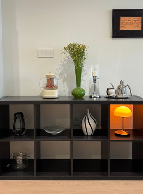 中古风书柜卡莱克格子柜自由组合八格柜家用客厅收纳置物展示柜