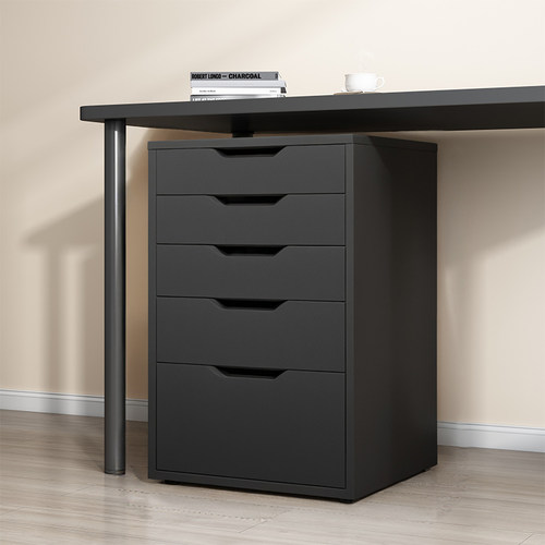 文件柜桌下收纳柜办公室木质收纳柜置物柜办公柜抽屉式桌边矮柜子