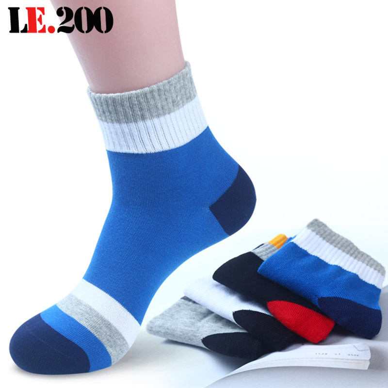 全棉青少年冬季初中学生运动袜子