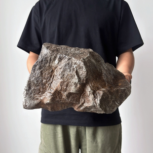 仿真石头松脂色pu石头悬挂假石头道具样板间室内造景拍摄造景搭配