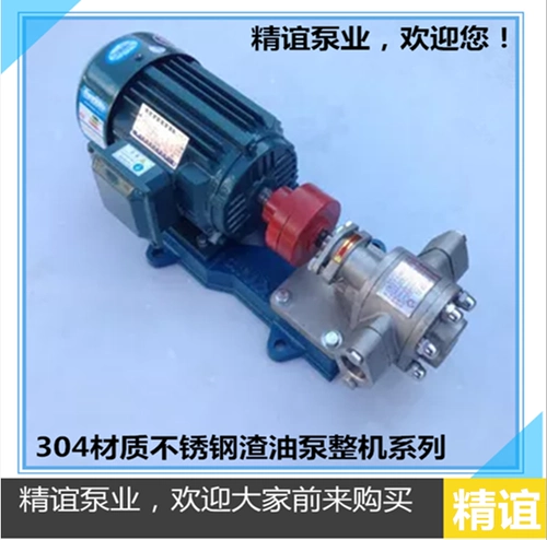 Высокотемпературная электрическая из нержавеющая сталь насос насос ZYB-83.3 Самопоглощающий насосной насос масляной насос пищевой насос Пищевой насос Насос зубчатый насос насос