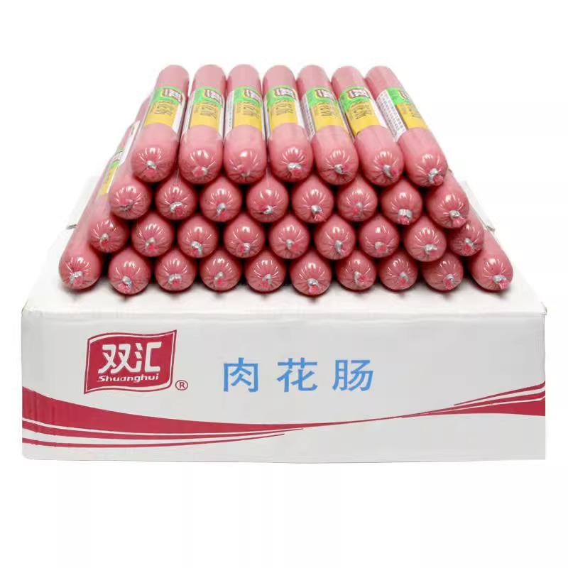 Shuanghui pork sausage 70g*30 sausages, ham sausages, instant snacks, 100g meat, whole box coarse wholesale sausages