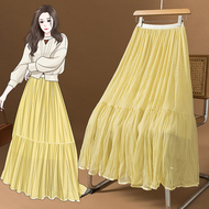 大码女装新款韩版胖MM高级感潮流设计感显瘦修身半身裙