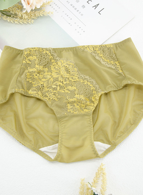 梵歌佰棠蕾丝中腰内裤F32554网纱透气女士短裤（42554 42555配套