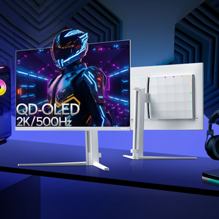 飞利浦26.5英寸2K500Hz显示器四代QD OLED电竞屏27M2N8500X