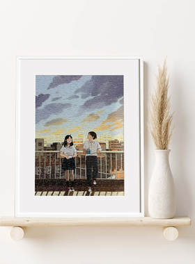 拼图框1000片81.3*. 9x8裱框架300 00 0拼图相框画框挂墙