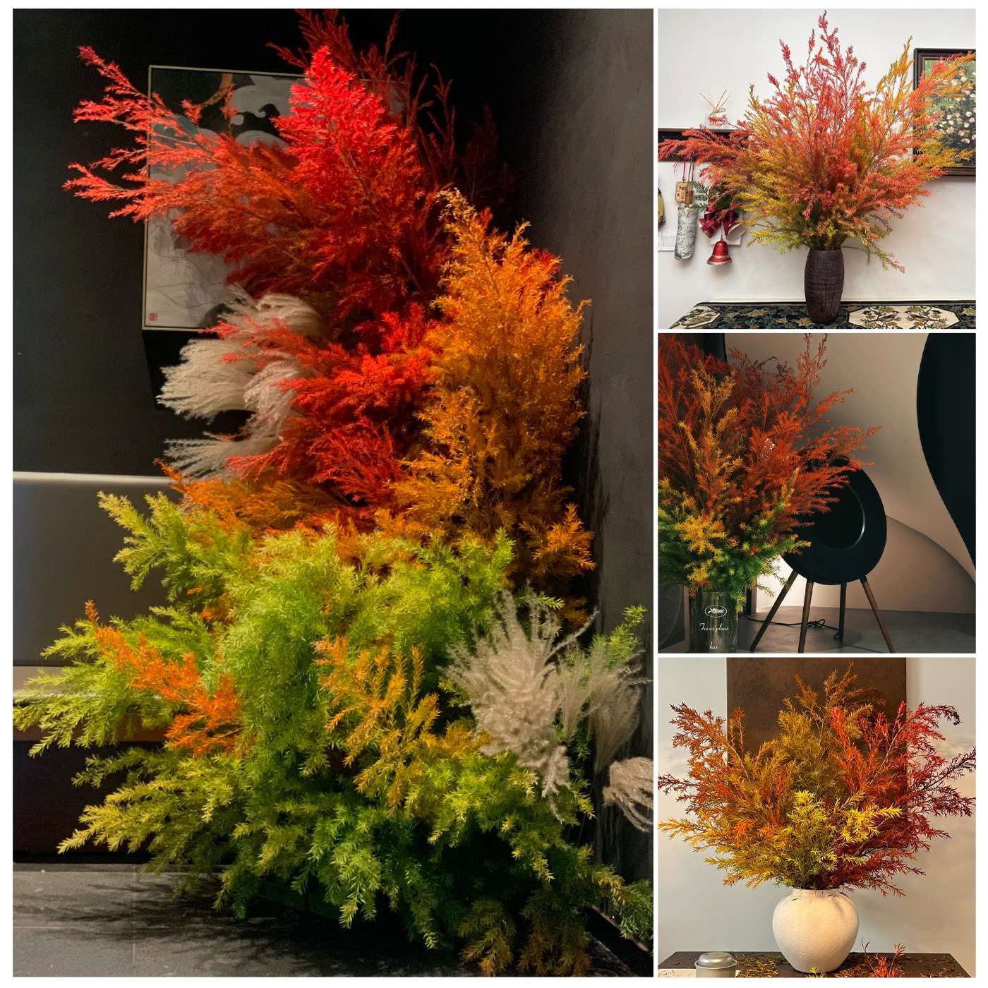 千层金仿真花假花装饰高级感