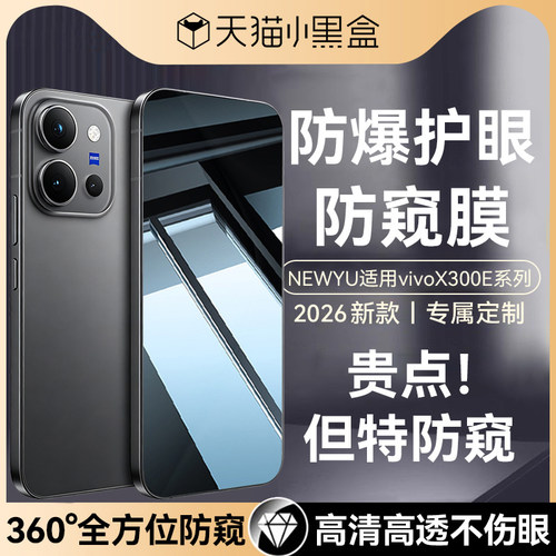 适用vivox300e全系列防窥钢化膜