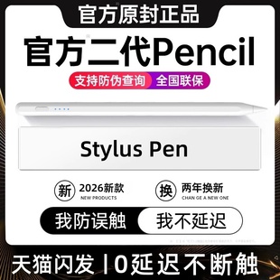 NEWYU适用apple 5手写pro9平替7笔10 pencil电容笔二代苹果ipad平板触控pencil触屏笔applepencil一代11air6
