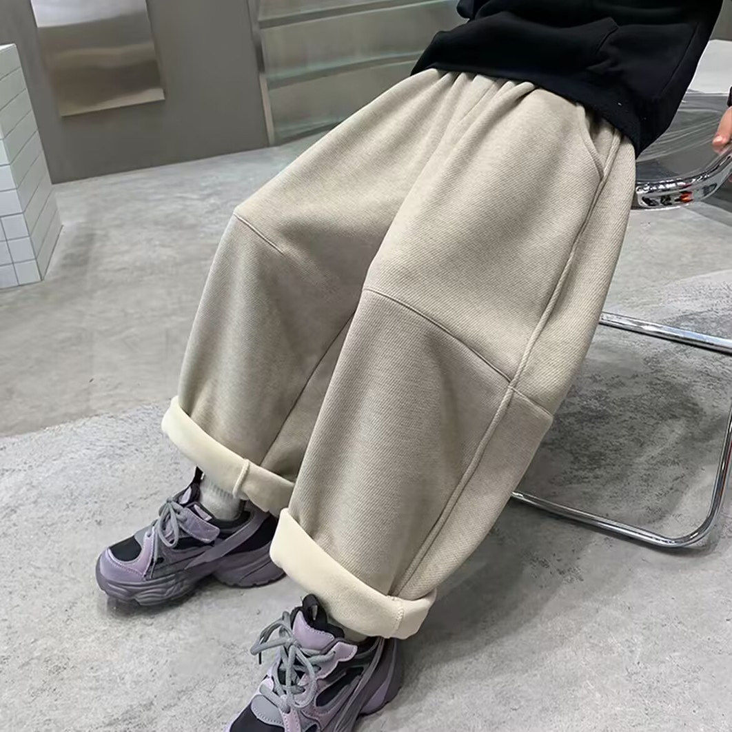 【刘刘妈】2025新款中大童运动裤韩版休闲长裤儿童裤子运动裤,童装/婴儿装/亲子装,儿童牛仔裤,淘宝优惠券,粉丝福利购,淘宝优惠卷