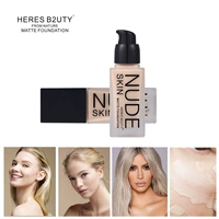 HERES B2UTY Herris Moisturising Isolation Matte Foundation Cream Kem che khuyết điểm BB Cream Moisturising Makeup Lasting Makeup - Nền tảng chất lỏng / Stick Foundation kem nền makeup forever