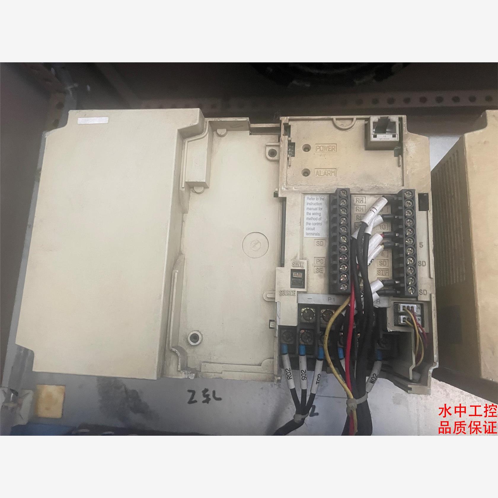 三菱FR-E540-5.5K-CH变频器一台 由于是380电（议