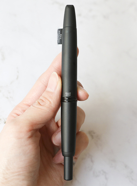 日本Pilot百乐黑武士Capless按压式钢笔18K金笔尖fc-18sr按动磨砂