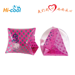 备 男女童宝宝游泳学习装 海酷正品 儿童浮臂手臂圈游泳圈浮圈水袖