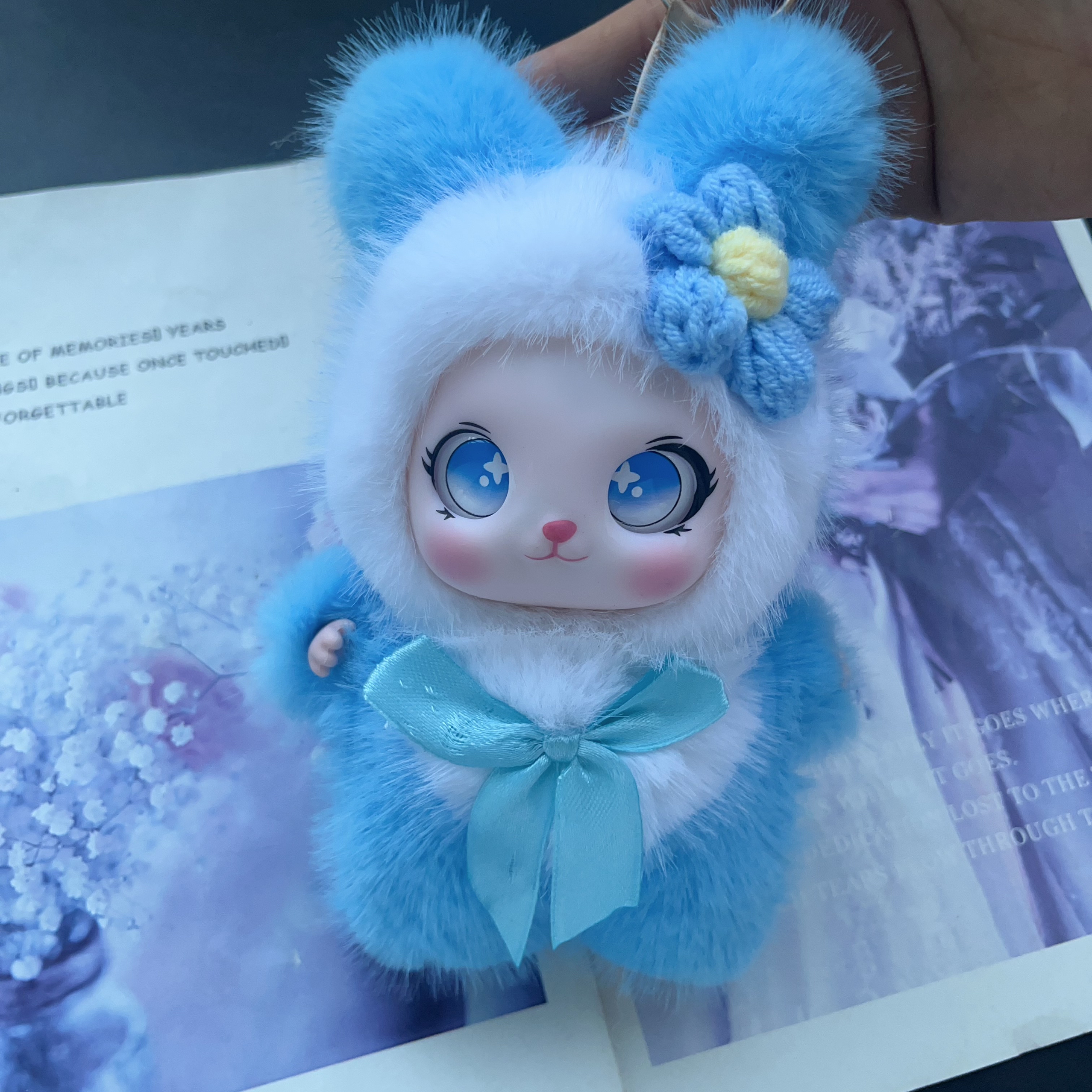 小猫女手办毛绒精品玩偶少女心桌面摆件抓机娃娃二次元礼物包挂件