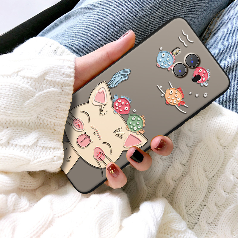 立体浮雕华为mate10mete9手机壳