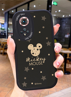 米奇小羊皮适用华为nova9pro手机壳nvoa8novα新款mova男noⅴa7se女novo noⅴα hinova nave4no5nva10nora6