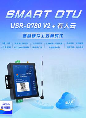 USR-IO808-EWR V2 8路网络IO控制器 代理 8DI8DO ETH/WIFI网络IO