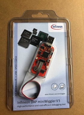 KIT_MINIWIGGLER_3_USB   英飞凌 调试器  高达30MHZ可编程时钟