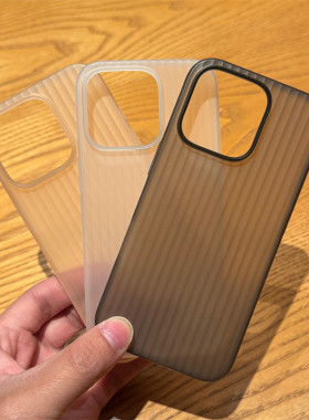 瓦楞纹PP适用魅族22手机壳MEIZU21Pro超薄磨砂轻薄裸机硬壳简约半透明防摔夏天散热高级感男女新款保护套日韩