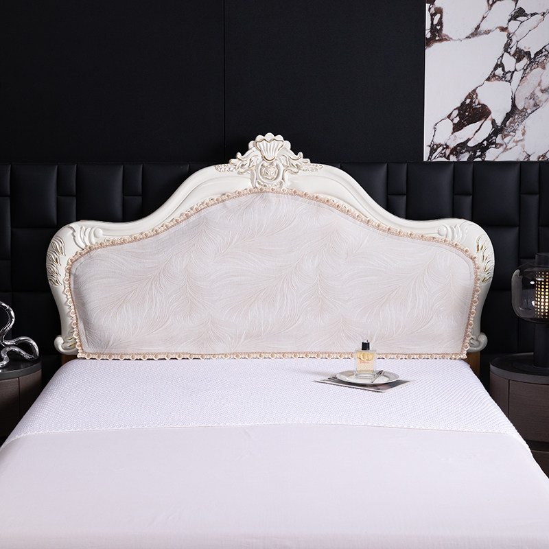 定制婴儿绒床头套罩不规则提花加厚半包弧形欧式压花软包防尘罩套,居家布艺,床头罩,淘宝优惠券,粉丝福利购,淘宝优惠卷