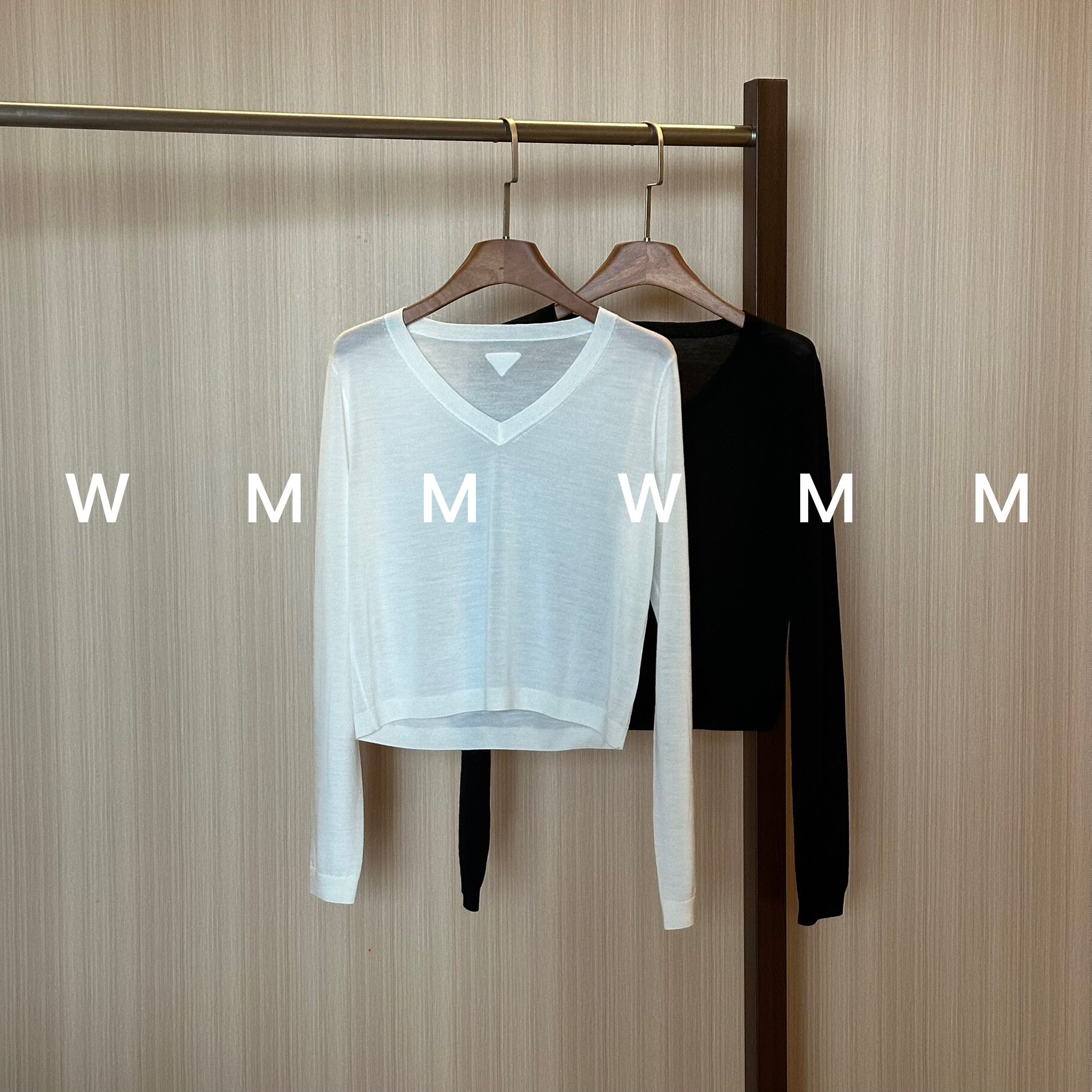 WMMV领长袖绵羊毛针织衫女休闲百搭时尚舒适简约气质显瘦打底达