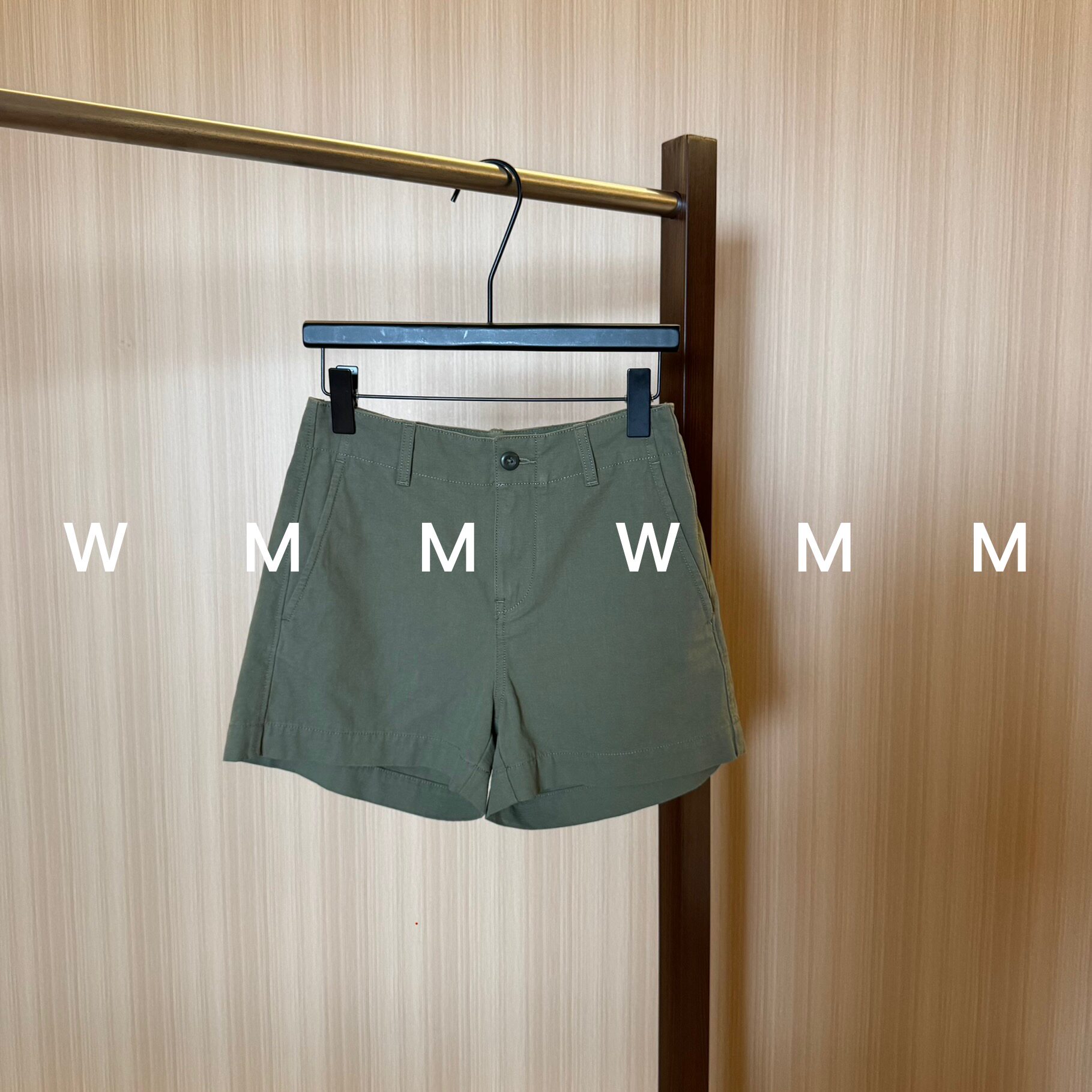 WMM军绿色工装短裤女新款休闲百搭宽松显瘦阔腿裤舒适时尚裤子韩