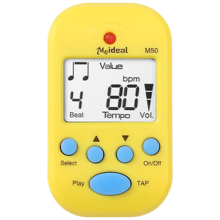 迷你节拍器乐器通用电子节拍器钢琴节拍器吉他小提琴古筝节拍器