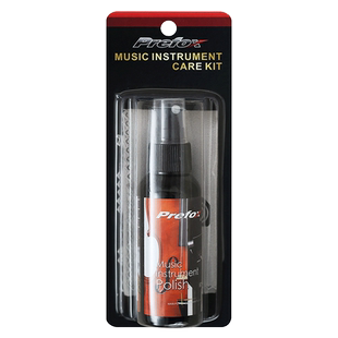 Prefox吉他清洁剂套装钢琴护理液保养蜡水亮光剂擦琴油护弦擦琴布