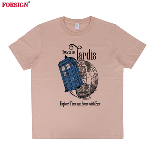 Doctor Who英剧神秘博士Tardis戴立克欧美科幻穿越短袖T恤男女