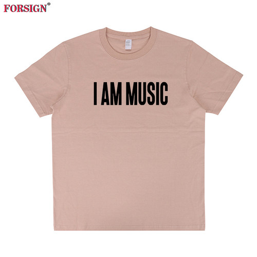 PLAYBOI CARTI英文字母I AM MUSIC美式嘻哈hip hop短袖T恤男女