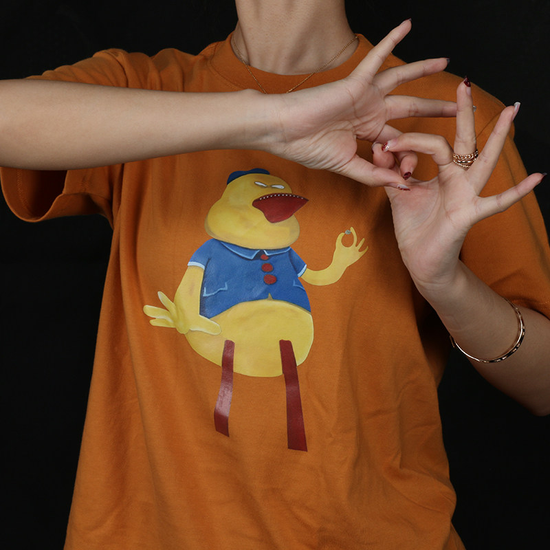 彭磊北海怪兽新裤子乐队摇滚咔叽美式复古男女短袖T恤重磅自制|ruв категории Мужская одежда, футболка - от Buy2taobao.com для оказания профессиональной услуги покупки агента Taobao