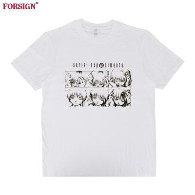 lain玲音短袖T恤日系复古