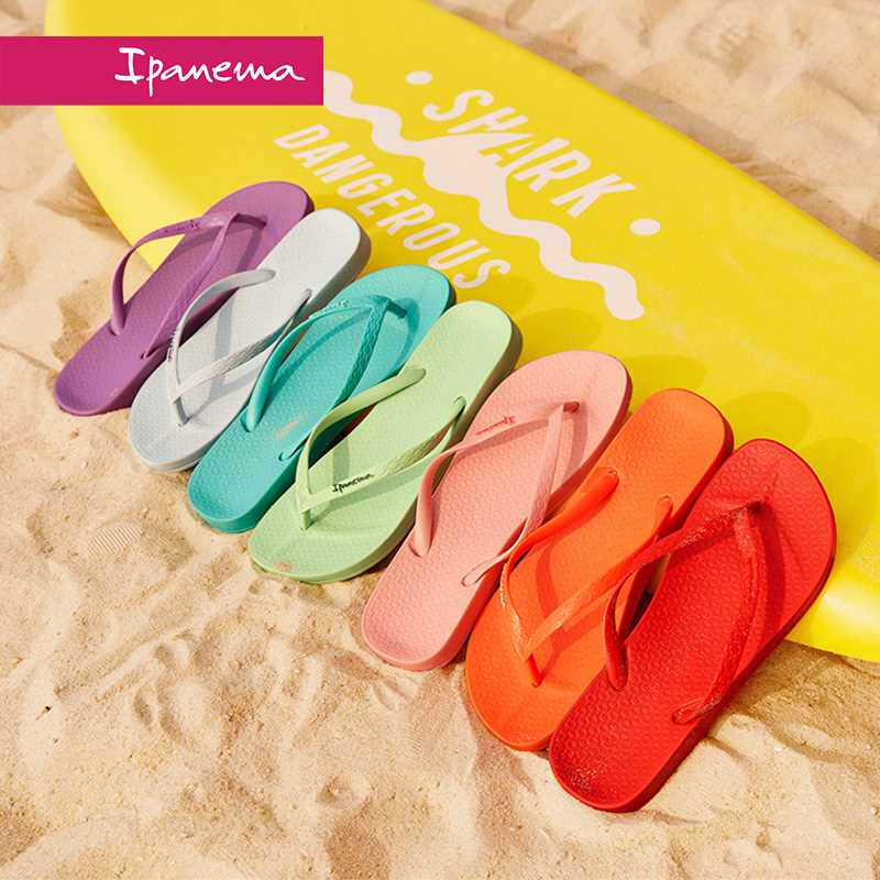 ipanema依帕 人字拖女ins潮时尚夏季新款凉拖夹脚拖鞋度假沙滩鞋