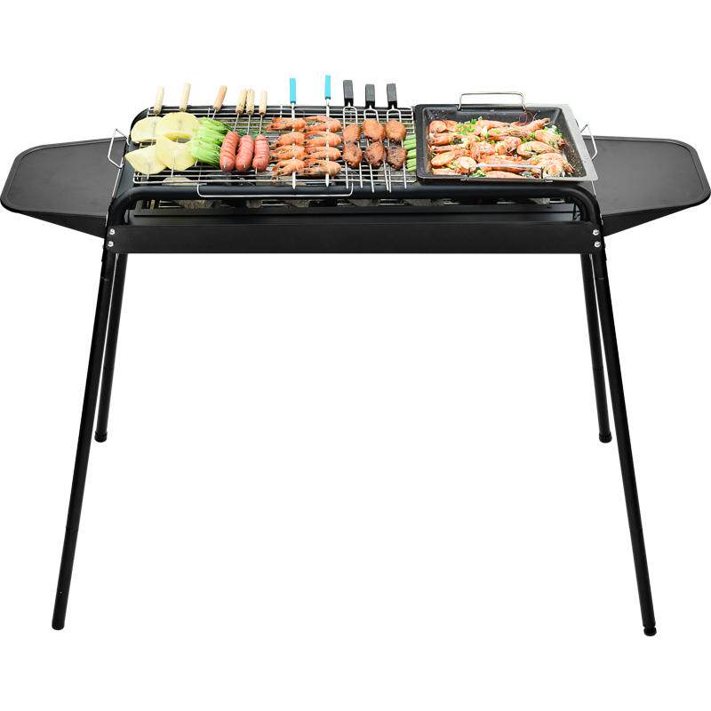 家用烧烤架大号加厚户外野外木炭烧烤炉全套碳烤肉炉子工具架子
