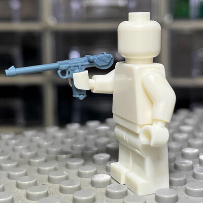 博查特C93 光敏树脂3D打印 积木武器配件