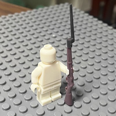 马提尼亨利步枪 3D打印 积木武器配件 满35包邮