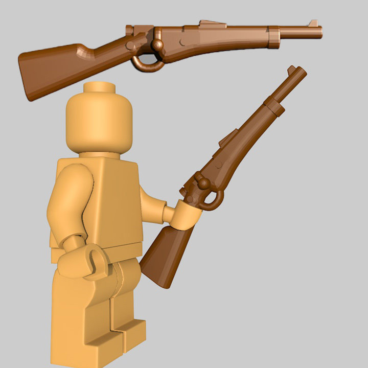 第三方积木人仔配件 贝迪埃 卡宾  满40包邮,办公设备/耗材/相关服务,3D打印服务,淘宝优惠券,粉丝福利购,淘宝优惠卷