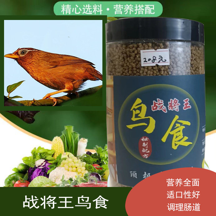 云南战将王万友手工画眉鸟食提性208款壮膘竞赛专用／500g／瓶装,宠物/宠物食品及用品,鸟食,淘宝优惠券,粉丝福利购,淘宝优惠卷