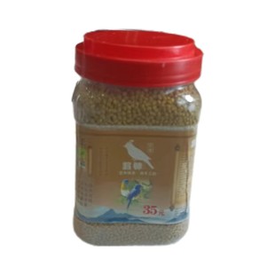 贵州将帅画眉鸟食5号斗鸟王提性壮膘竞赛专用提高战斗力500克瓶装