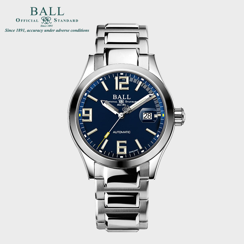 波尔表（BALL）工程师系列-传奇自动机械蓝盘和银盘NM2126C-S3A