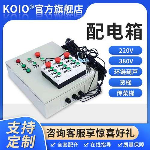 KOIO环链电动葫芦提升机升降平台传菜机货梯控制箱配电柜