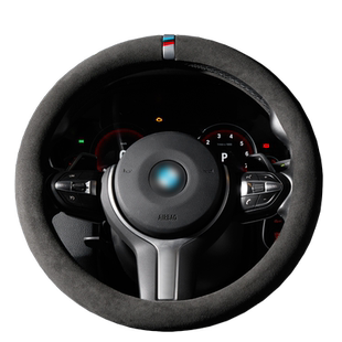 WRC汽车方向盘套翻毛皮把套适用于奔驰GLA级GLA200 GLA220 GLA260