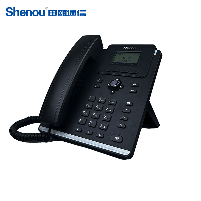 申瓯Shenou SOC-E01/E01G IP电话机 桌面电话机 VOIP网络电话机 呼叫中心电话机 办公座机